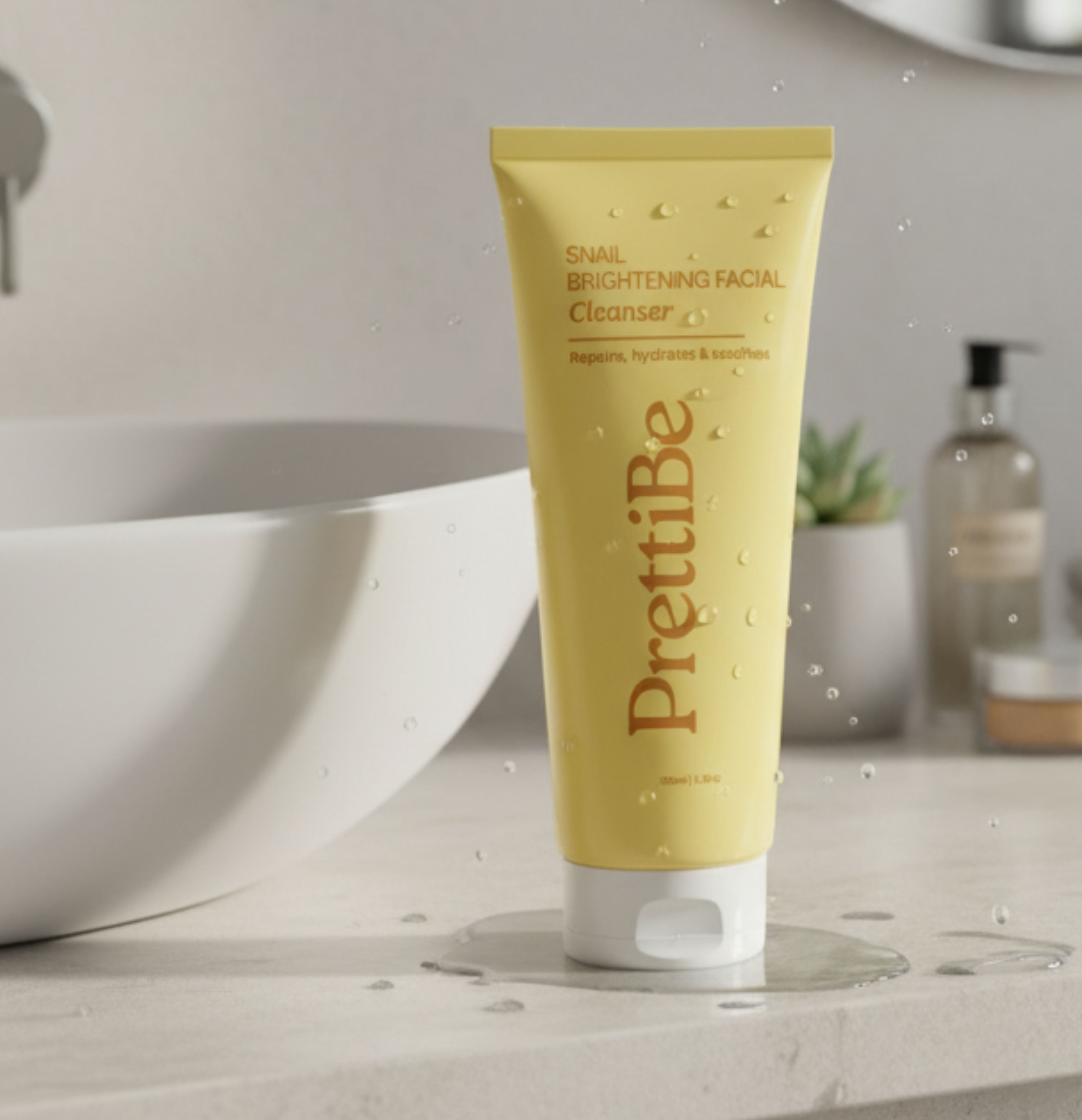 Snail Brightening Facial Cleanser