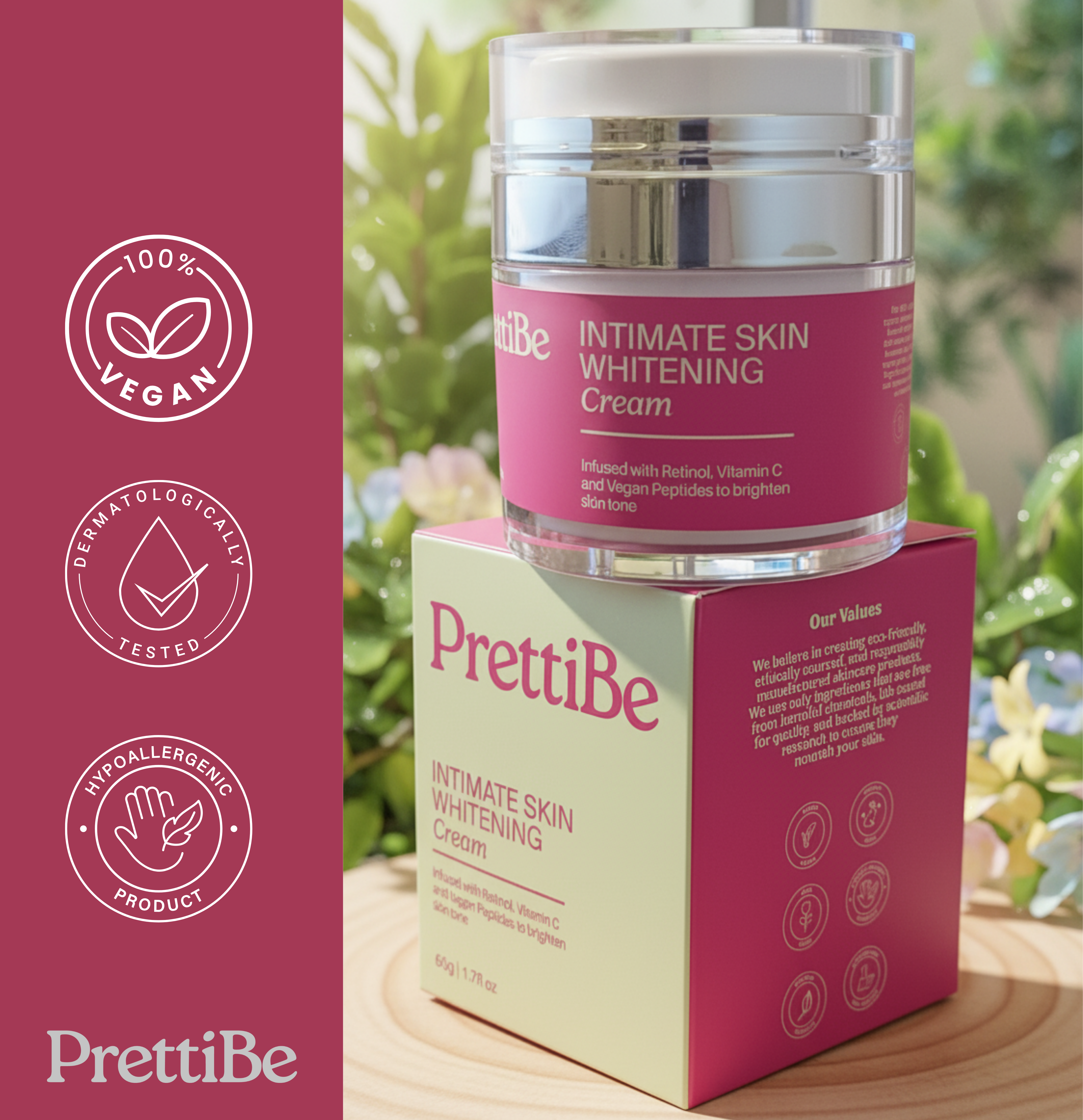 Intimate Skin Whitening Cream